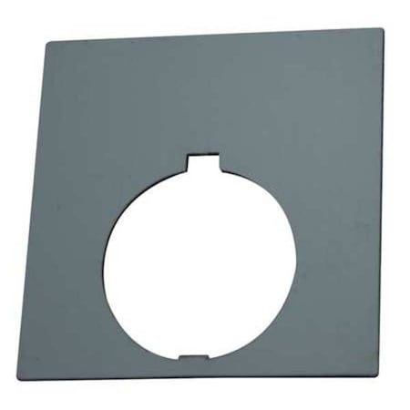 Blank Legend Plate, Black/White or Silver MPN:HT8SP76