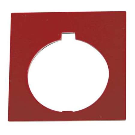 Blank Legend Plate, White/Red or Black MPN:HT8SP77
