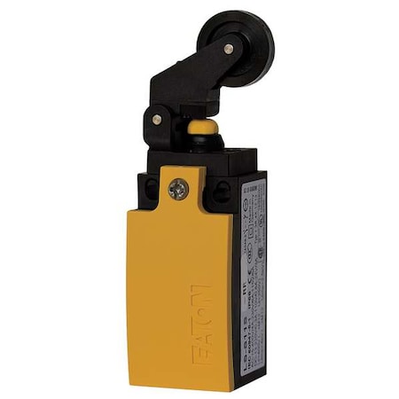 Limit Switch, Plunger, Roller Lever, 1NC/1NO, 4A at 400V AC, Actuator Location: Top MPN:LS-S11S-LB