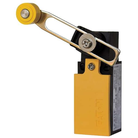 Limit Switch, Roller Lever, Rotary, 1NC/1NO, 4A at 400V AC, Actuator Location: Side MPN:LS-S11S-RLA