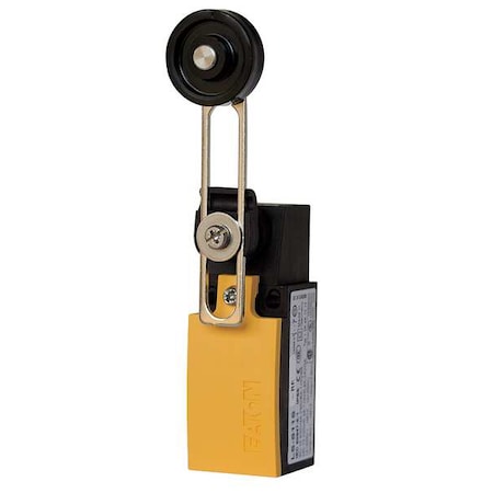 Limit Switch, Roller Lever, Rotary, 1NC/1NO, 4A at 400V AC, Actuator Location: Side MPN:LS-S11S-RLA30