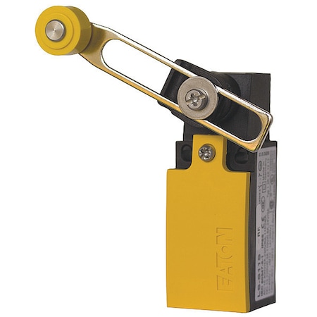 Limit Switch, Roller Lever, Rotary, 1NC/1NO, 6A at 250V AC, Actuator Location: Side MPN:LSM-11S-RLA