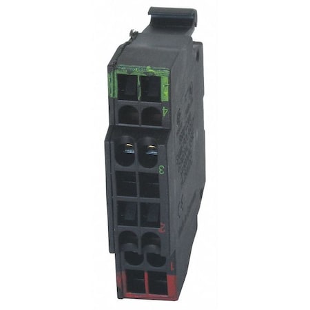 Contact Block, Cage, Black, 22mm, 1NO/1NC MPN:M22-CK11