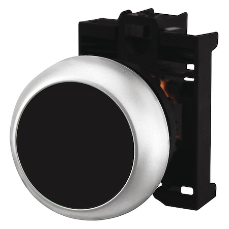FlushPushButtonOperator, Non-Illum, Black MPN:M22-D-S-K20