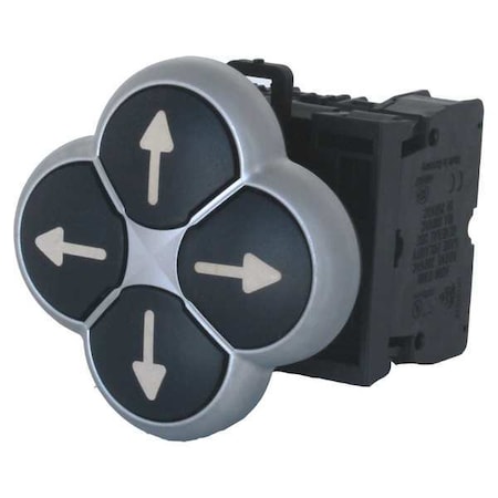 Non-Illuminated Multihead Operator, 22 mm, Oval MPN:M22-D4-S-X7
