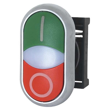 Non-Illuminated Multihead Operator, 22 mm, Oval MPN:M22-DDL-GR-X1-X0