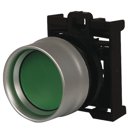 Flush Push Button, Green, Non-Illum, 22mm MPN:M22-DG-G