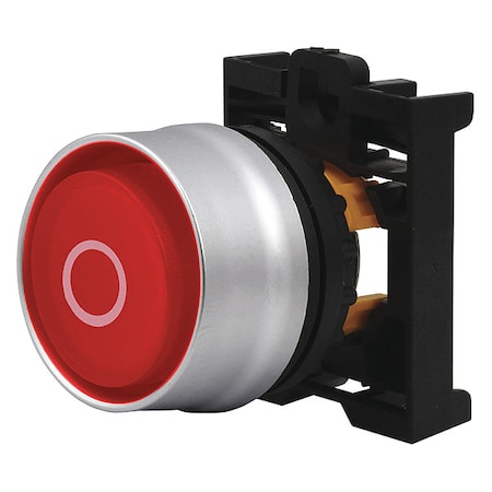 Extended Push Button, Red, Non-Illum, 22mm MPN:M22-DGH-R-X0