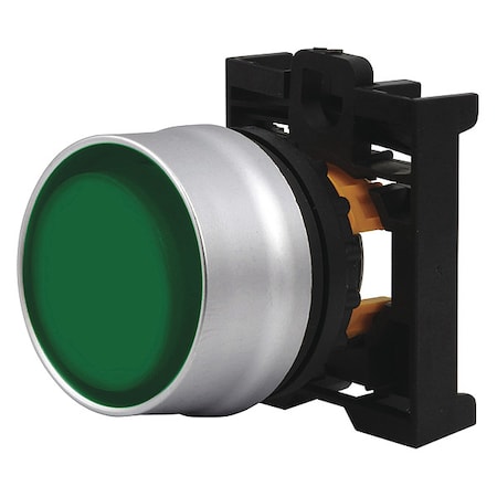 Ill Mom Pb Guarded Extd Yel, 22.5 mm, Green MPN:M22-DGLH-G