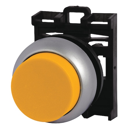 ExtendedPushButton, Yellow, Non-Illum, 22mm MPN:M22-DH-Y