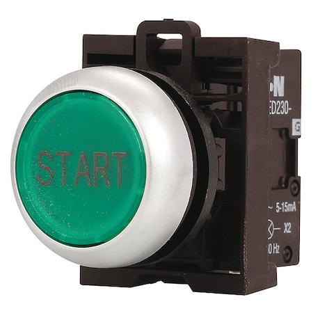 Ill Mom Pb Sil-bzl Extd Grn, 22.5 mm, Green MPN:M22-DL-G-GB1