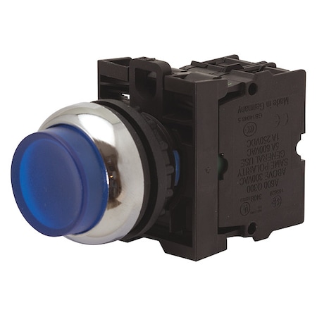 Ill Mom Pb Sil-bzl Extd Wht, 22.5 mm, Blue MPN:M22-DLH-B