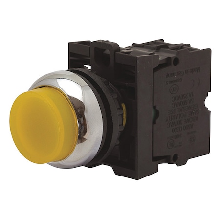 Ill Mom Pb Sil-bzl Flsh Wht, 22.5 mm, Yellow MPN:M22-DLH-Y