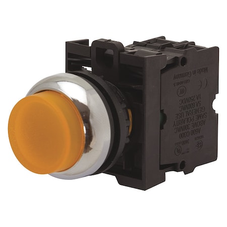 Ill Mtn Pb Sil-bzl Extd Red, 22.5 mm, Amber MPN:M22-DRLH-A