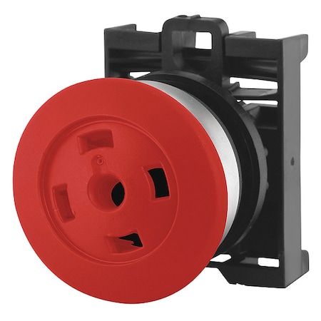 MushroomHeadPushButton, Red, NonIllum, 22mm MPN:M22-DRP-R-X