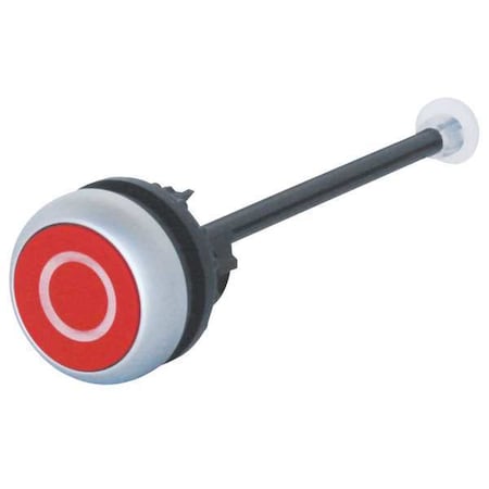 Mechanical Push Rod, 22mm, Red MPN:M22-DZ-R-X0