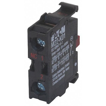 ContactBlock, Black, 1NC, 22mm, M22, M22M MPN:M22-K01