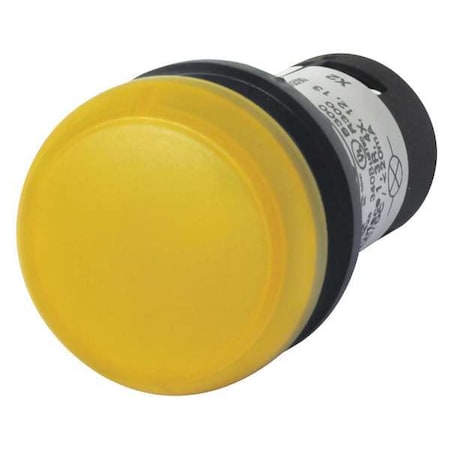 Pilot Light Operator, 22mm, Round, 22mm, LED MPN:M22-L-Y