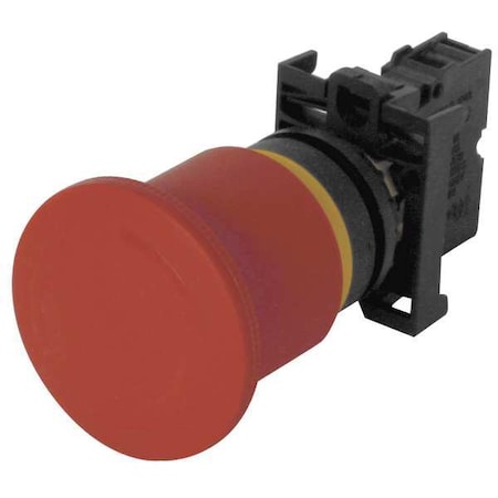 EmergencyStopPushButton, NonIllum, Red, 1NC MPN:M22-PVT-K01