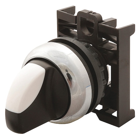 ShortHandleSelectorSwitch, Blk, 2Pos, 22mm MPN:M22-WLK-G