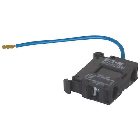 LED Resistor 42-60VAC/DC, 22mm, Black MPN:M22-XLED60