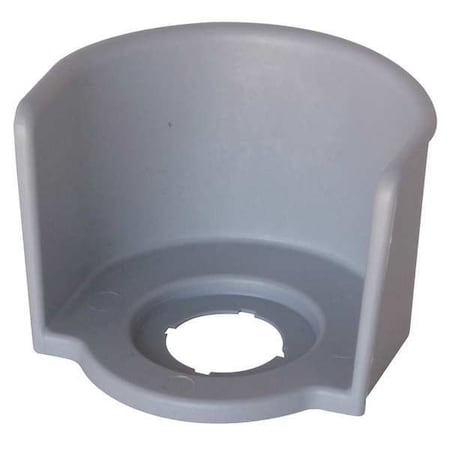 Gray Guard Ring for E-Stop, 22mm, Gray MPN:M22G-XGPV