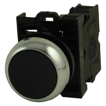 Push Button Operator, 22 mm, 1NO, Black MPN:M22M-D-S-K10