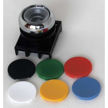 Push Button Operator, Flush, Momentary Action, Not Applicable Release, Non-Illuminated MPN:M22M-D-X-SWRGYB