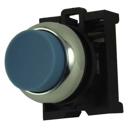 Push Button Operator, Extended, Momentary Action, Not Applicable Release, Non-Illuminated, Blue MPN:M22M-DH-B