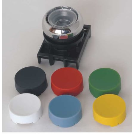 Push Button Operator, Extended, Momentary Action, Not Applicable Release, Non-Illuminated MPN:M22M-DH-X-SWRGYB