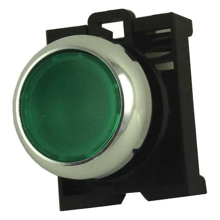 Illum Push Button Operator, 22mm, Green MPN:M22M-DL-G