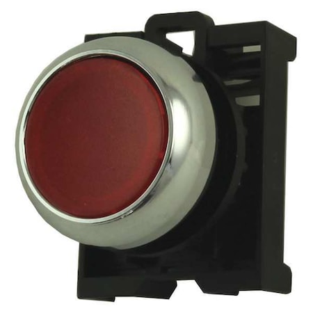 Illum Push Button Operator, 22mm, Red MPN:M22M-DL-R