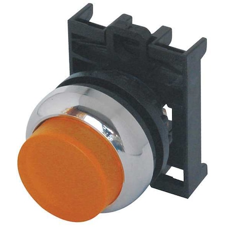Illum Push Button Operator, 22mm, Amber MPN:M22M-DLH-A