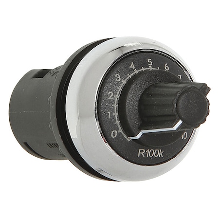 Potentiometer, Oversized, 8 mA, 22 mm MPN:M22M-R47K-RH