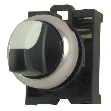 ShortHandleSelectorSwitch, Blk, 3Pos, 22mm MPN:M22M-WK3