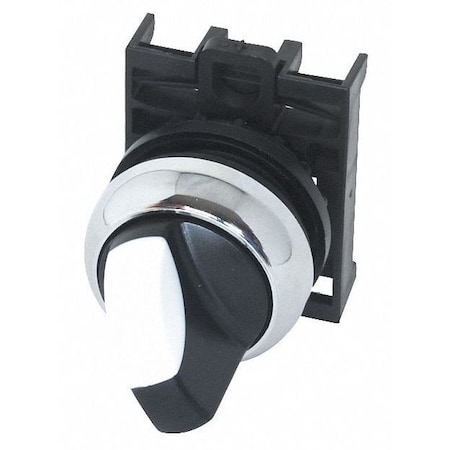 ShortHandleSelectorSwitch, Blk, 2Pos, 22mm MPN:M22M-WKV