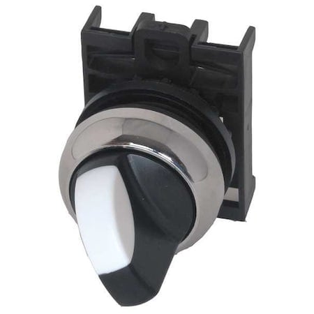 ShortHandleSelectorSwitch, Blk, 3Pos, 22mm MPN:M22M-WRK3-2