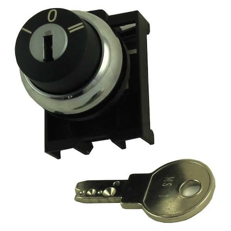 Non-Illum Selector Swtch, 22mm, 3 Pos, Keyd MPN:M22M-WRS3