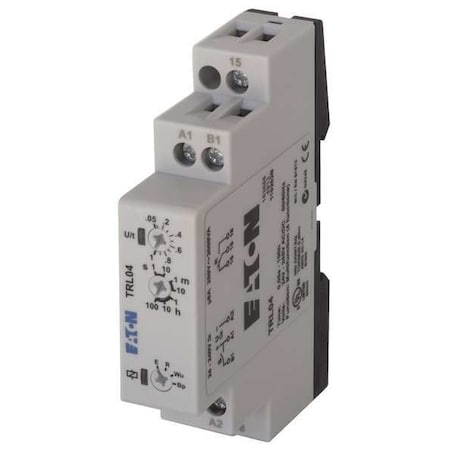 Multifunction Time Delay Relay, Octal, 4 Functions 24 to 240V AC/DC, SPDT MPN:TRL04