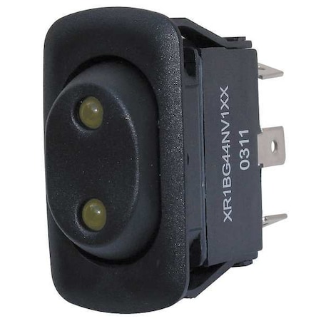 Lighted Rocker Switch, LED, On/Off/On MPN:XR1BG44NV1XX