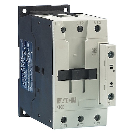 IEC Magnetic Contactor, No Auxiliary Contacts, 24V AC, 3 P, Non-Reversing, Screw MPN:XTCE050D00T
