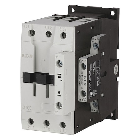 IEC Magnetic Contactor, No Auxiliary Contacts, 480V AC, 3 P, Non-Reversing, Screw MPN:XTCE072D00C
