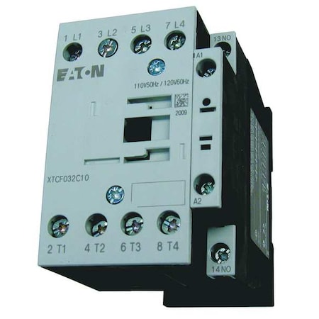 IEC Magnetic Contactor, 1NO, 240V AC, 4 P, Non-Reversing, Screw MPN:XTCF045C10B