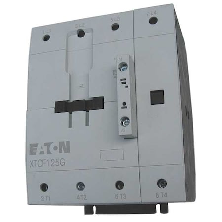 IEC Magnetic Contactor, No Auxiliary Contacts, 240V AC, 4 P, Non-Reversing, Screw MPN:XTCF160G00B