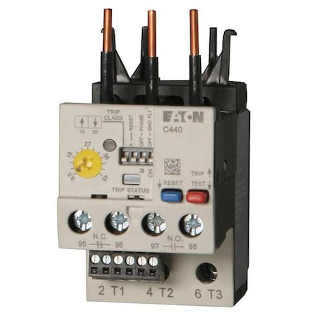 Overload Relay, 1NC/1NO, 0.33 A Min current, 1.65 A Max current MPN:XTOE1P6BGS