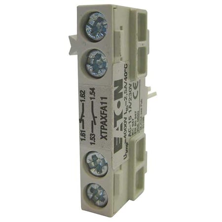 Frnt Aux Contact, 1NO/1NC, For XT MMP B&D MPN:XTPAXFA11