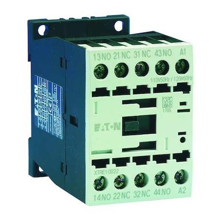 IEC Control Relay, 4NO, 415/480V AC, 10 A MPN:XTRE10B40C