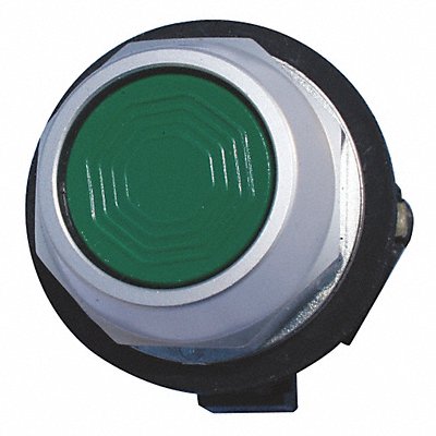 H7011 Non-Illum Push Button 30mm Flush Green MPN:HT8AAG