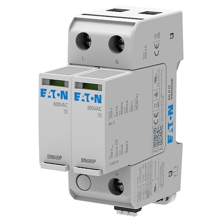 Surge Protection Device, 2 Phase, 600V, 2 Poles, 2 Wires MPN:AGDN60020R