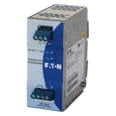 DC Power Supply, 320/500V AC, 24V DC, 960 W, 20 A, DIN Rail MPN:PSG480F24RM